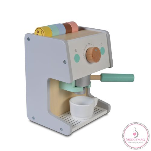 Moni Toys Fajáték fa delux kávéfőző 23xmx14xmx17,5 cm, KÉSZLETEN A BOLTBAN!