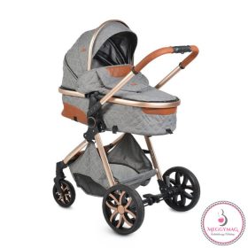 MONI Alma 0-15 kg babakocsi sport/mózes sötét szürke