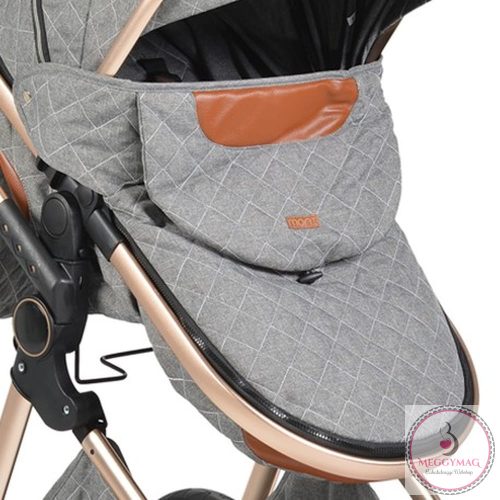 MONI Alma 0-15 kg babakocsi sport/mózes sötét szürke