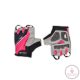 BICIKLIS félKESZTYŰ lycra S méret PINK