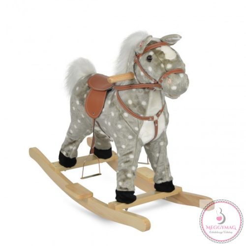HINTALÓ 70cm SPOTTY pöttyös SZÜRKE