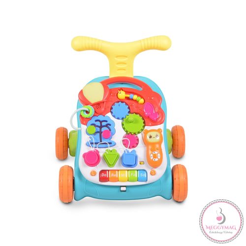 Moni Toys Music járássegítő műanyag 2in1 játszóasztal
