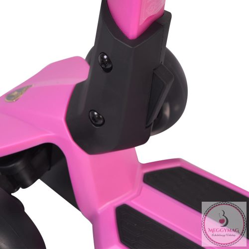 LAMBORGHINI roller 3 kerekű, összecsukható, 50 kg-ig PINK