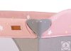 Cangaroo Once upon2 2 szint utazóágy zenélő forgó játékkal pink