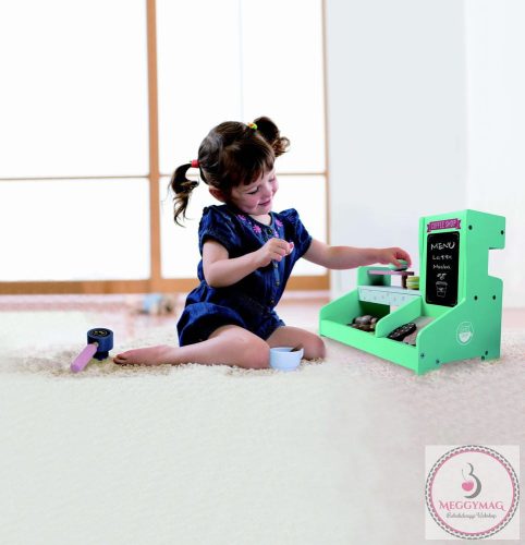 Moni Toys Fajáték fa kávézó