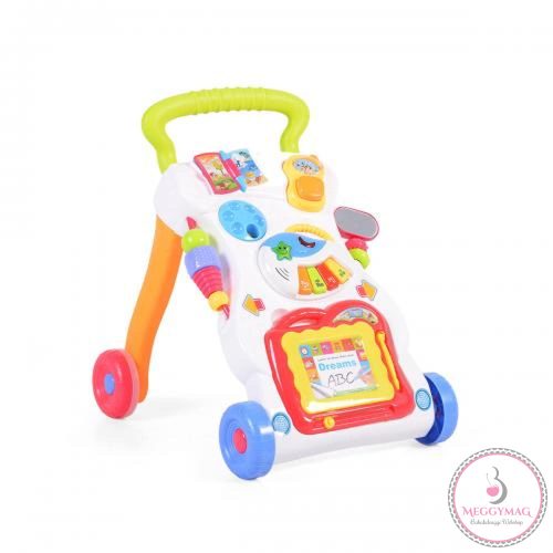 Moni Toys Dreams járássegítő műanyag 2in1 zöld