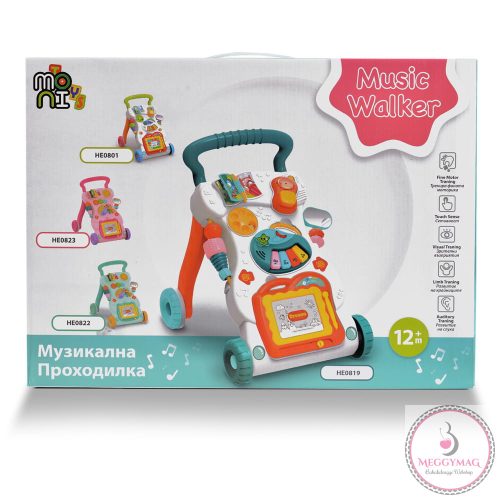Moni Toys Dreams járássegítő műanyag 2in1 zöld