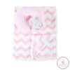 Cangaroo Sammy takaró párnával 90x75cm pink