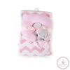 Cangaroo Sammy takaró párnával 90x75cm pink