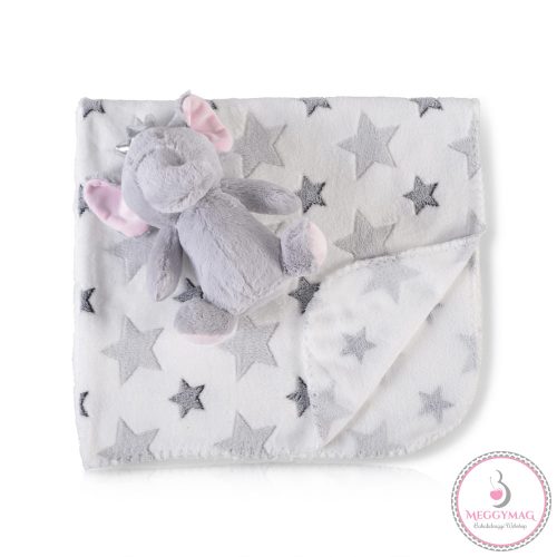 Cangaroo Takaró 90x75cm elefánt plüss szürke