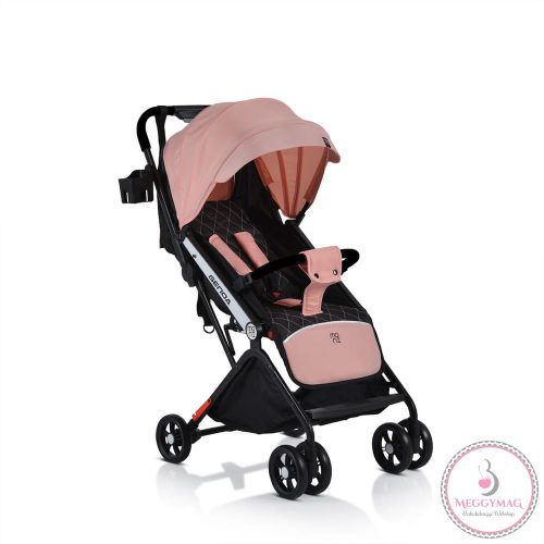 Genoa babakocsi lapra csukható pink