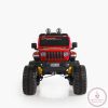 MONI BO fuego jeep 3 seb., 4 motoros 30 kg piros metál