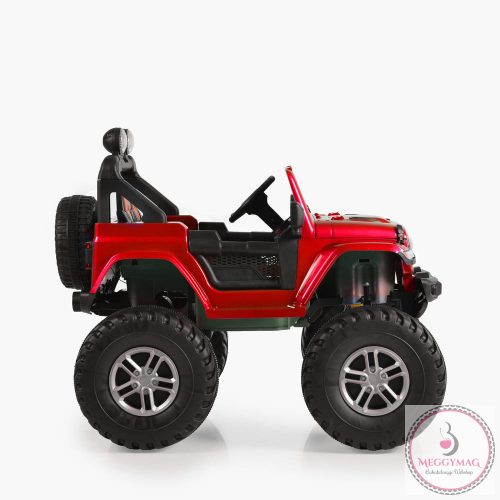 MONI BO fuego jeep 3 seb., 4 motoros 30 kg piros metál