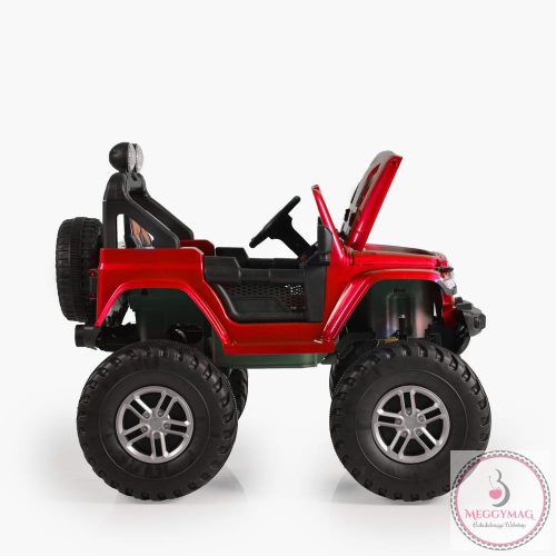 MONI BO fuego jeep 3 seb., 4 motoros 30 kg piros metál