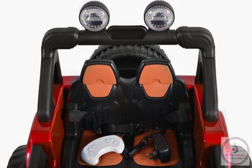 MONI BO fuego jeep 3 seb., 4 motoros 30 kg piros metál