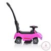 MONI Rider beülős autó tolókarral pink