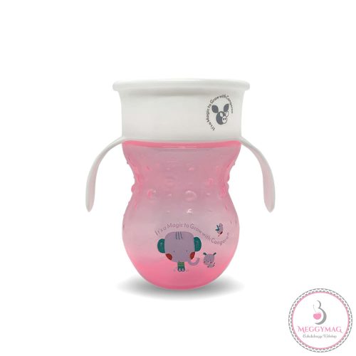 Cangaroo Cup 360as itatópohár 270ml pink