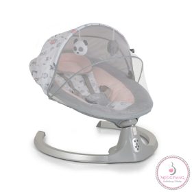   MONI Ari elektromos hinta 360 fok forgatható, 2 játékkal pink