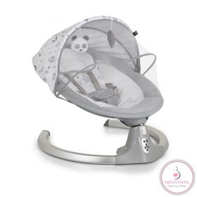   MONI Ari elektromos hinta 360 fok forgatható, 2 játékkal szürke