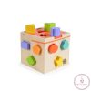 Moni Toys Fajáték fa formaberakó 14x14x13cm