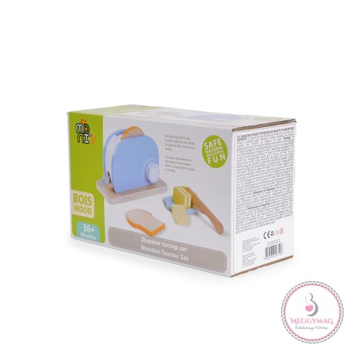 Moni Toys Fajáték fa toast sütő