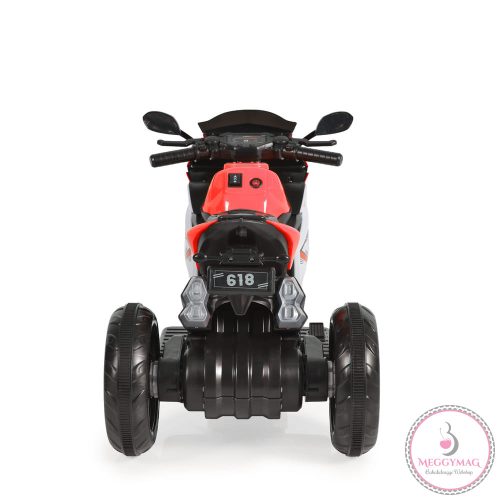 MONI BO hurricane elektromos motor 3 kerekű 6V PIROS