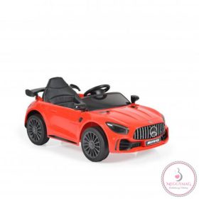 BO Mercedes AMG GTR elektromos autó 2 motorral PIROS