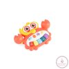 Moni Toys Műanyagjáték zenélő rák narancs