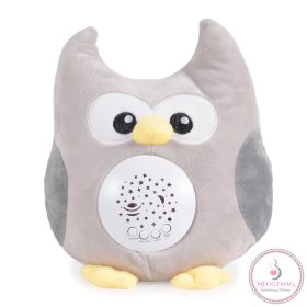 Moni Toys Lamp éjjeli lámpa bagoly plüss projector