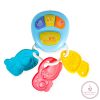 Moni Toys Műanyagjáték zenélő kocsikulcs kék