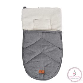 Cangaroo Luxe babakocsi lábzsák 42x80cm hordozós szürke