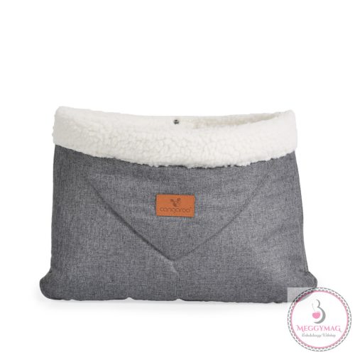 LUXE kézmelegítő babakocsira, muff SZÜRKE