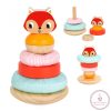 TOOKY Toy Fa torony rókás 7 dbos szett
