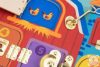 Tooky Toy Reteszes Montessori fa tábla TK044