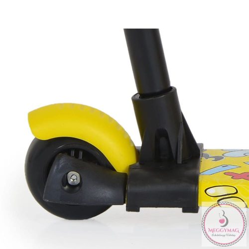 MONI Lollipop roller üléssel katicás sárga
