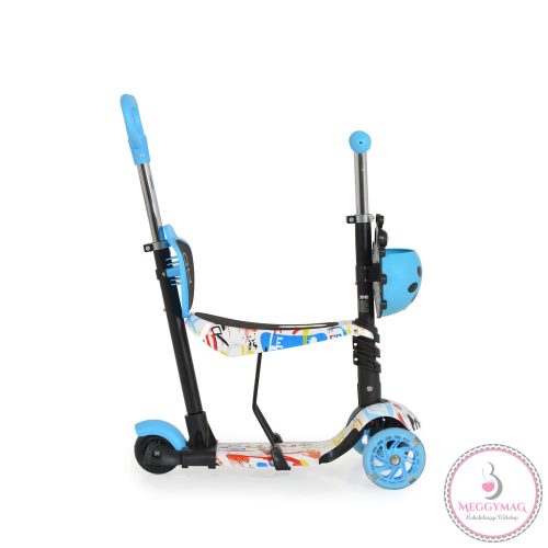 MONI Lollipop roller üléssel katicás kék