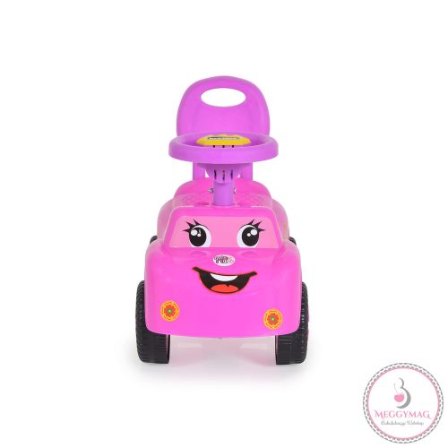 Moni Toys Keep zenélős bébitaxi pink