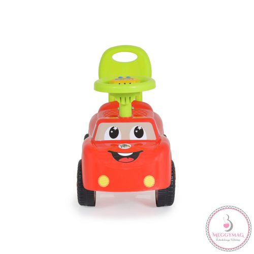 Moni Toys Keep zenélős bébitaxi piros