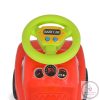Moni Toys Keep zenélős bébitaxi piros