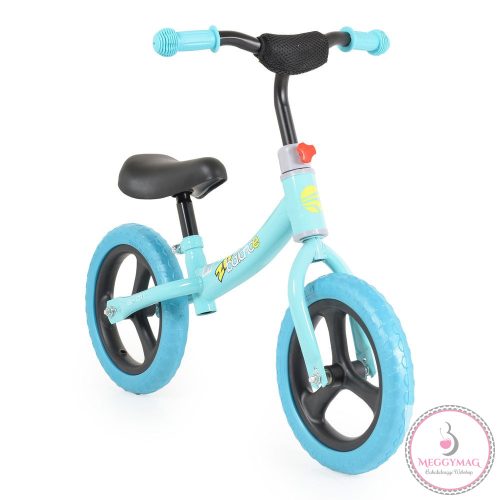 2B futóbicikli carbonszálas, 20kgig, emelhető ülés KÉK