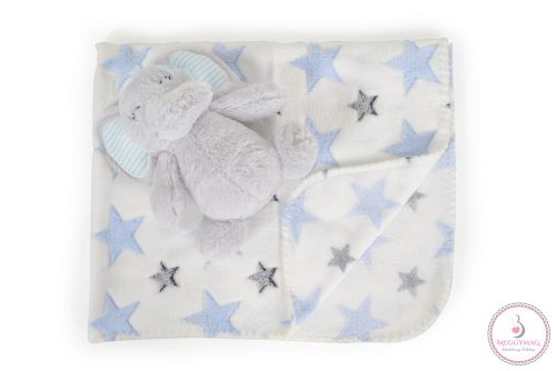 Cangaroo Takaró 90x75cm elefánt plüss kék