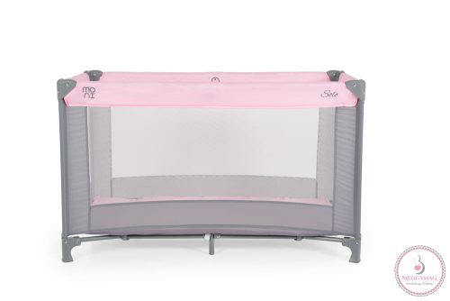 MONI Solo összecsukható utazóágy 1 szintes pink