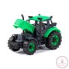 Polesie Toys  91222 lendkerekes, hátrahúzós traktor ZÖLD