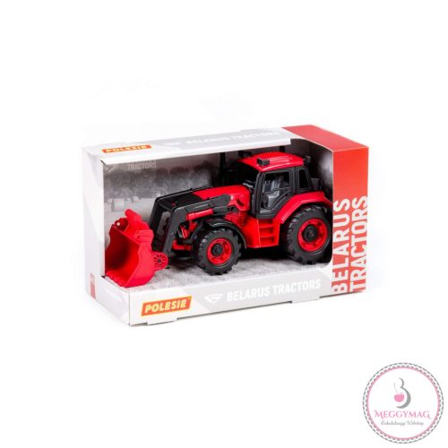 Polesie Toys  91864 tolólapátos traktor PIROS