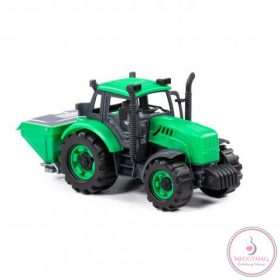 POLESIE Toys Traktor vetőgép ZÖLD
