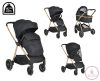 Cangaroo Hydra 2in1 babakocsi fekete