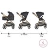 Cangaroo Hydra 2in1 babakocsi fekete