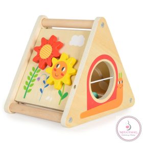 TOOKY Toy bedugós fajáték háromszög