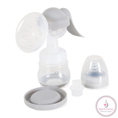 Cangaroo Cara manuális mellszívó 150ml szürke, KÉSZLETEN A BOLTBAN!