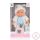 Moni Toys Baba 20 cm 6126 fehér/kék